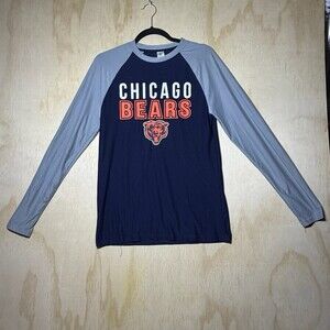 NFL Chicago Bears Plaid Pajama XS Orange Blue Sleepwear Lounge